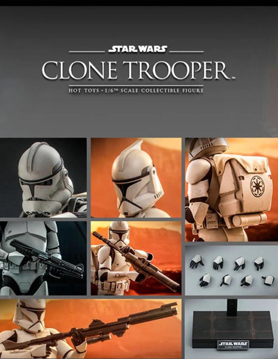 Figura de colección Star Wars: The Clone Wars Clone Trooper collectors 2