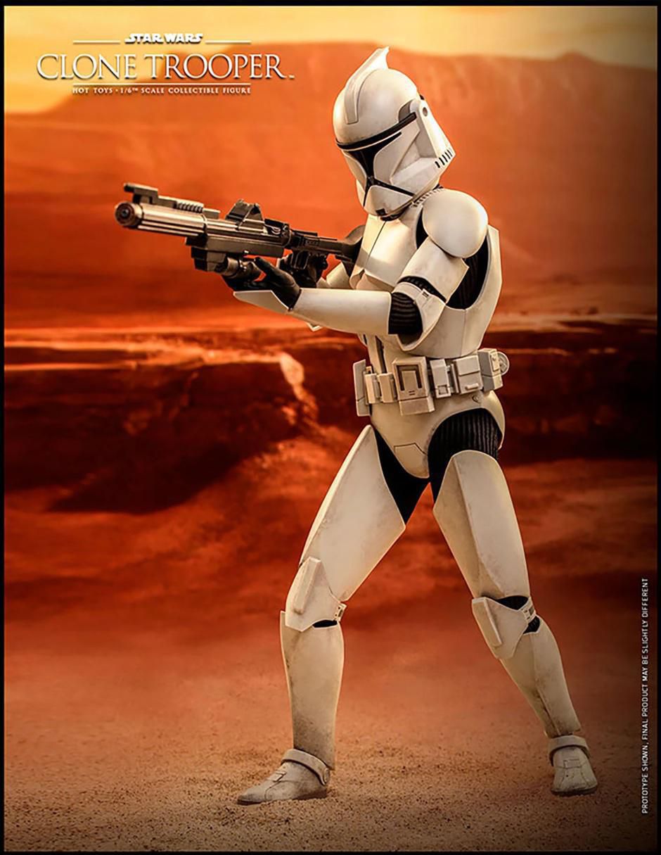 Figura de colección Star Wars: The Clone Wars Clone Trooper collectors 3