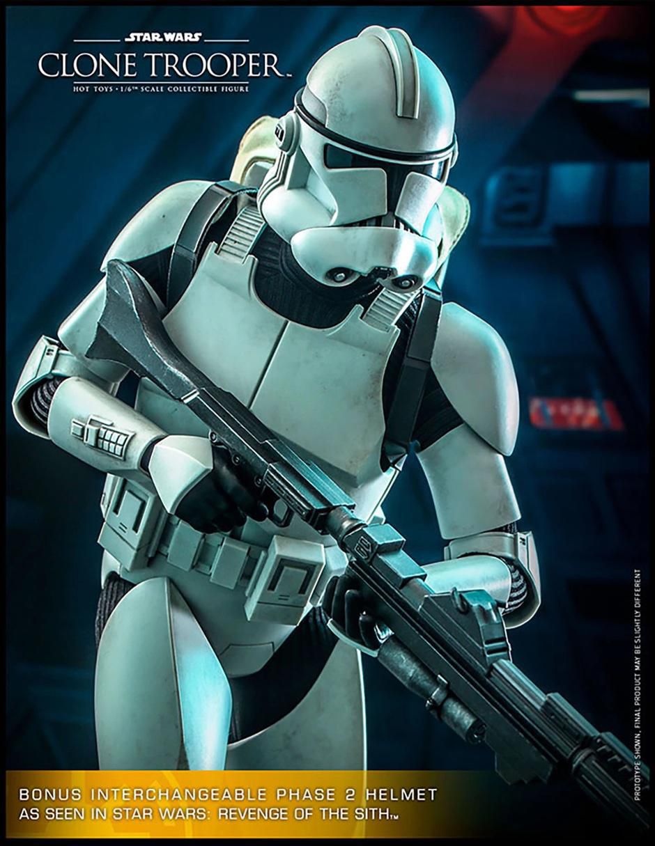 Figura de colección Star Wars: The Clone Wars Clone Trooper collectors 5