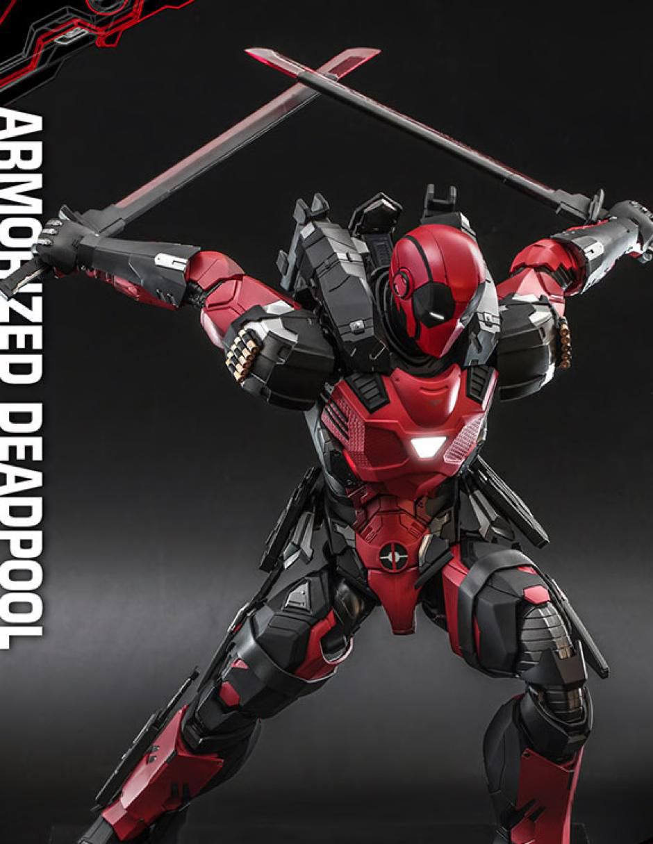 Figura de colección Marvel Deadpool collectors con luz 3