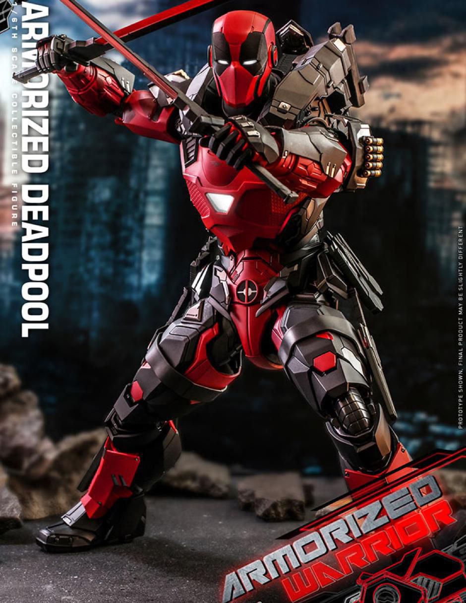 Figura de colección Marvel Deadpool collectors con luz 4