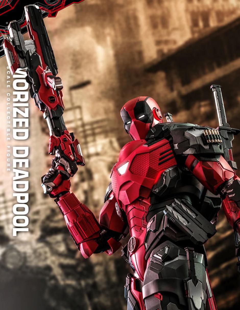 Figura de colección Marvel Deadpool collectors con luz 5