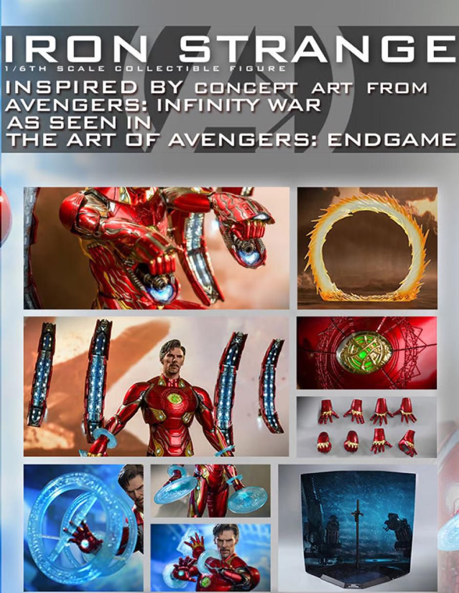 Figura de colección Marvel: Avengers Infinity War Dr Strange especial 2
