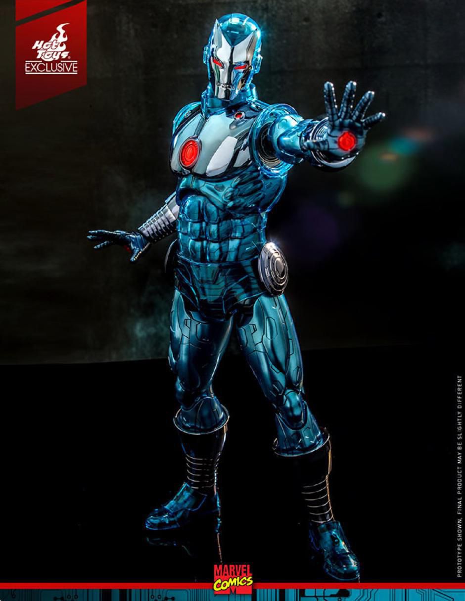 Figura de colección Marvel Studios: Iron Man Iron Man collectors con luz 2