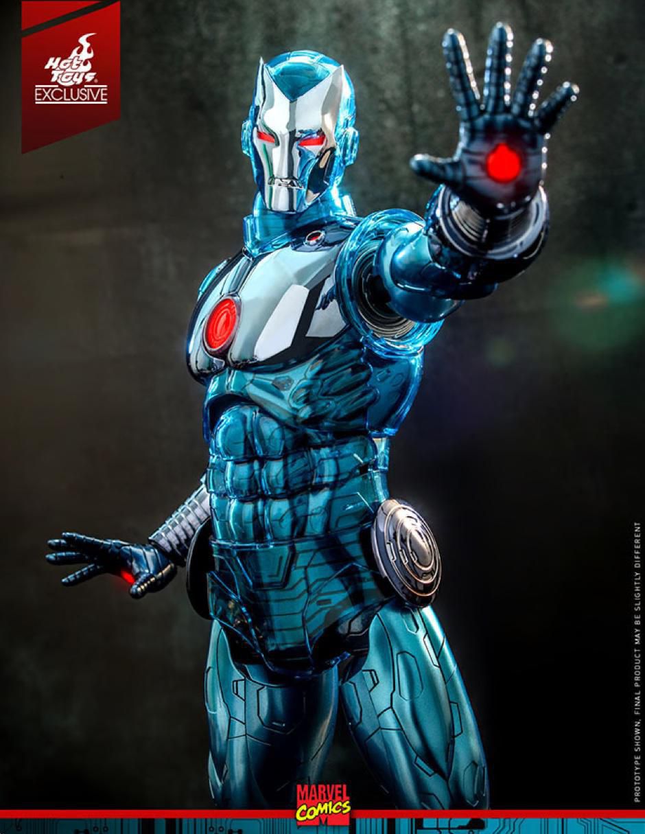 Figura de colección Marvel Studios: Iron Man Iron Man collectors con luz 4