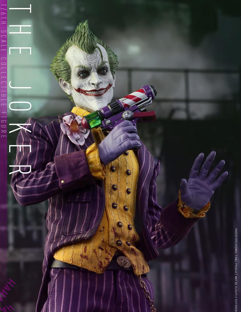 Figura de colección Arkham Asylum Joker Clown ultimate 5