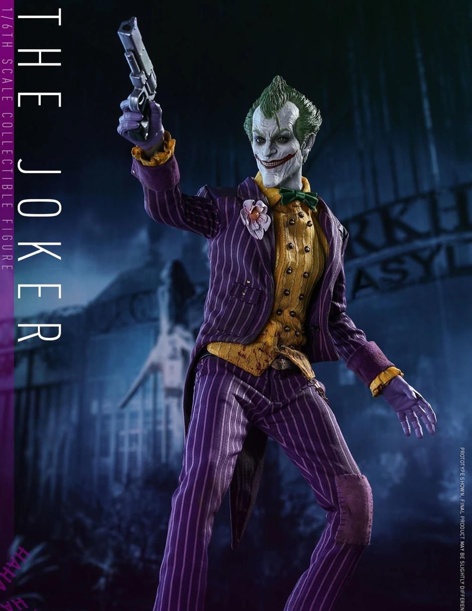 Figura de colección Arkham Asylum Joker Clown ultimate 7