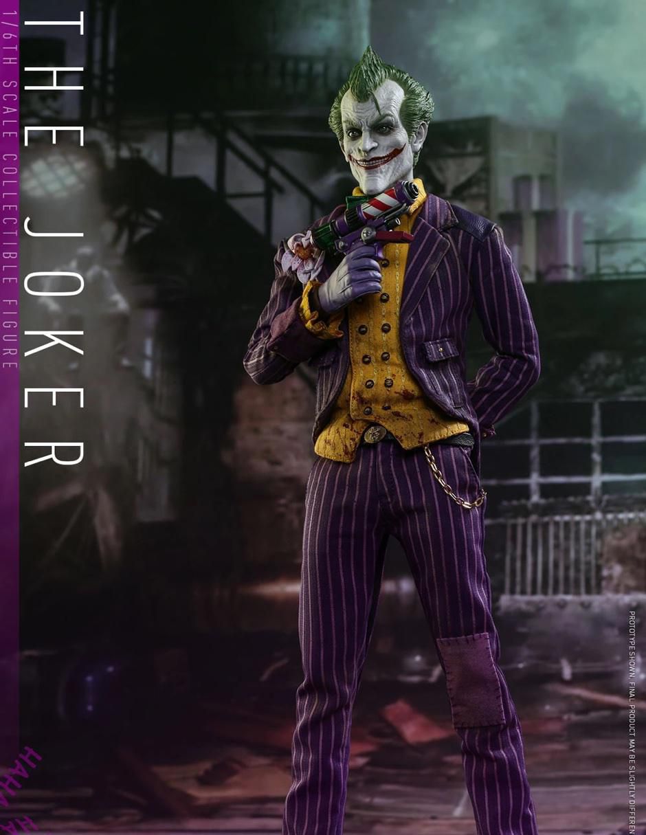 Figura de colección Arkham Asylum Joker Clown ultimate 8