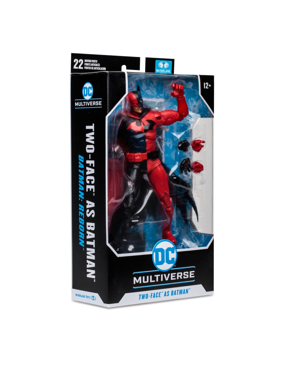 Figura de acción DC Multiverse Two Face As Batman articulada 4