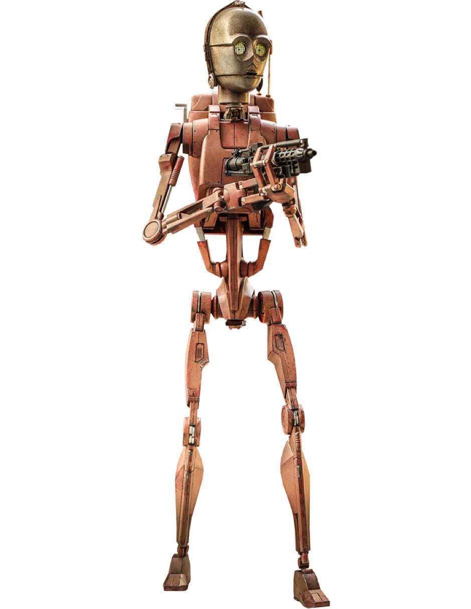 Figura de colección Star Wars Battle Droid aniversario Figura de colección Star Wars Battle Droid aniversario