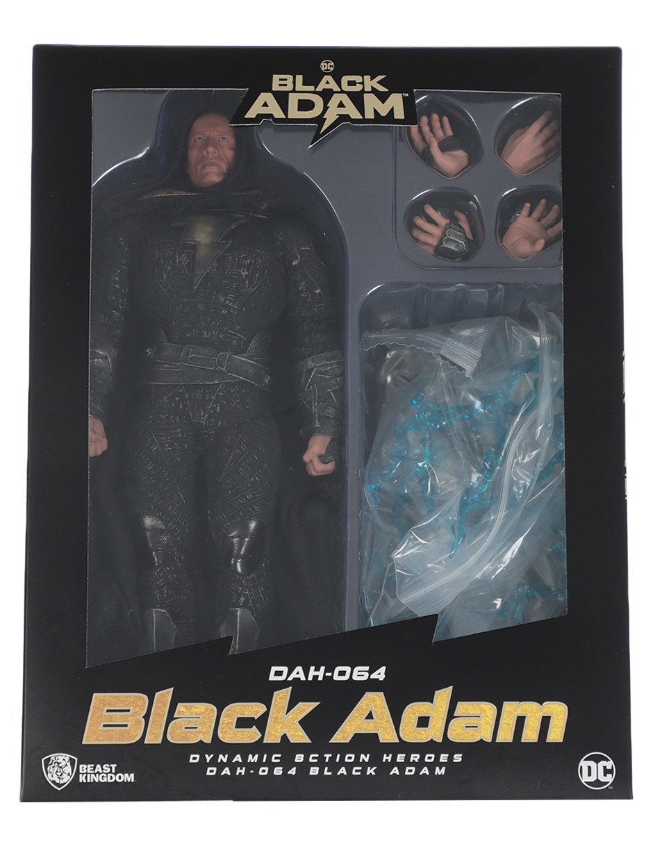 Figura de acción DC Black Adam con luz articulado 7