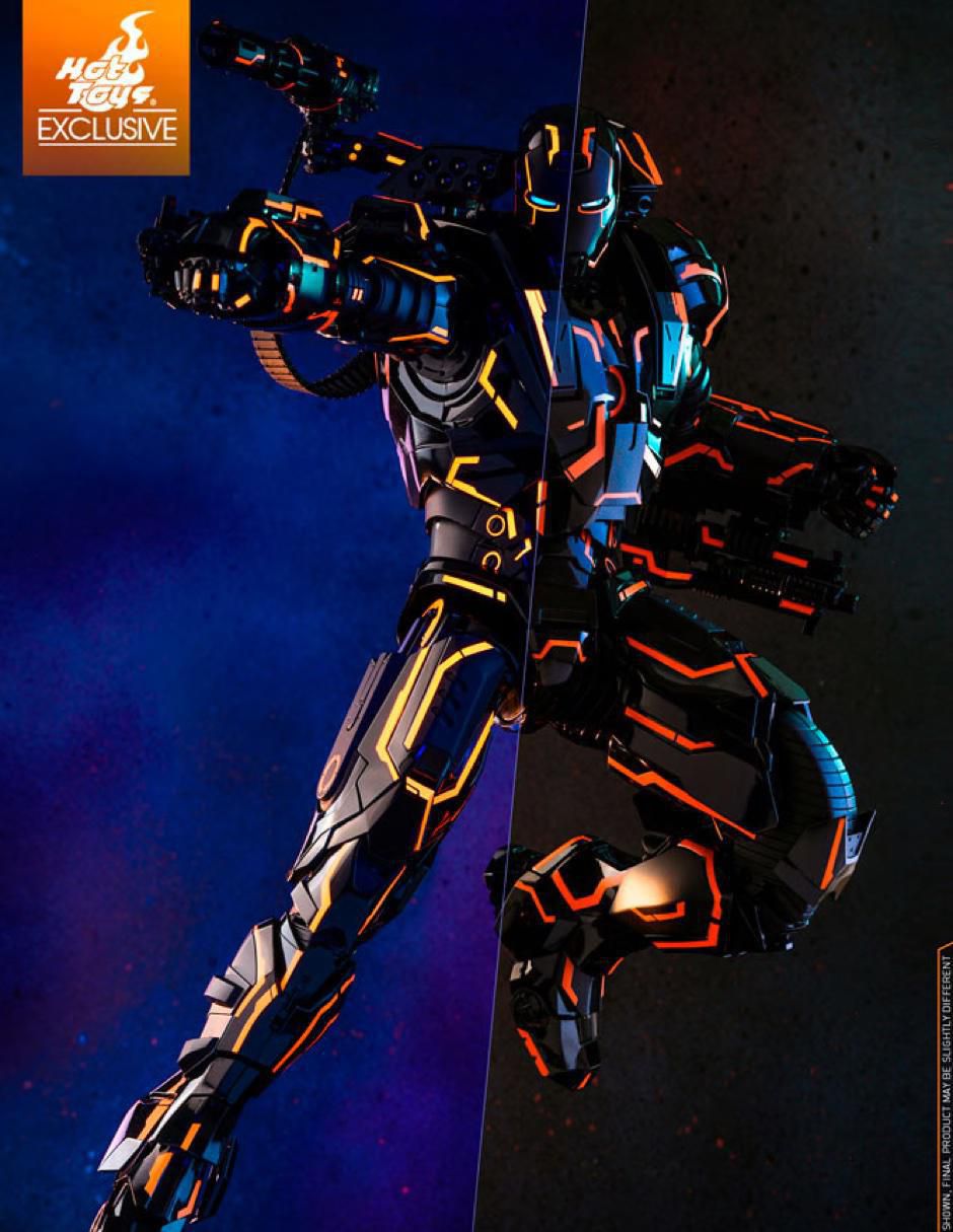 Figura de colección Marvel Avengers Endgame War Machine deluxe 5