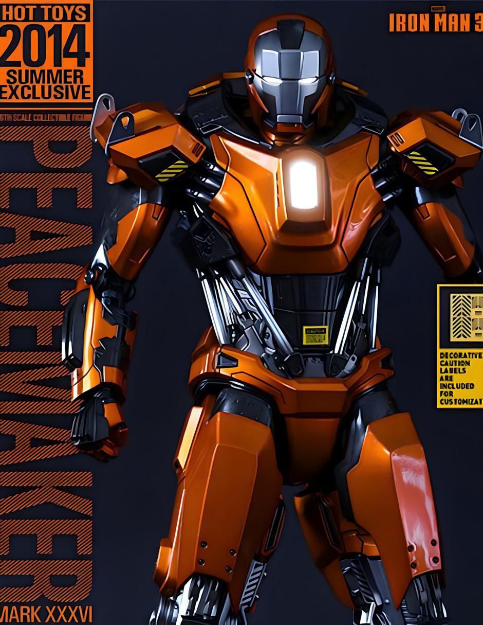 Figura de colección Marvel Studios: Iron Man Peacemaker collectors 3