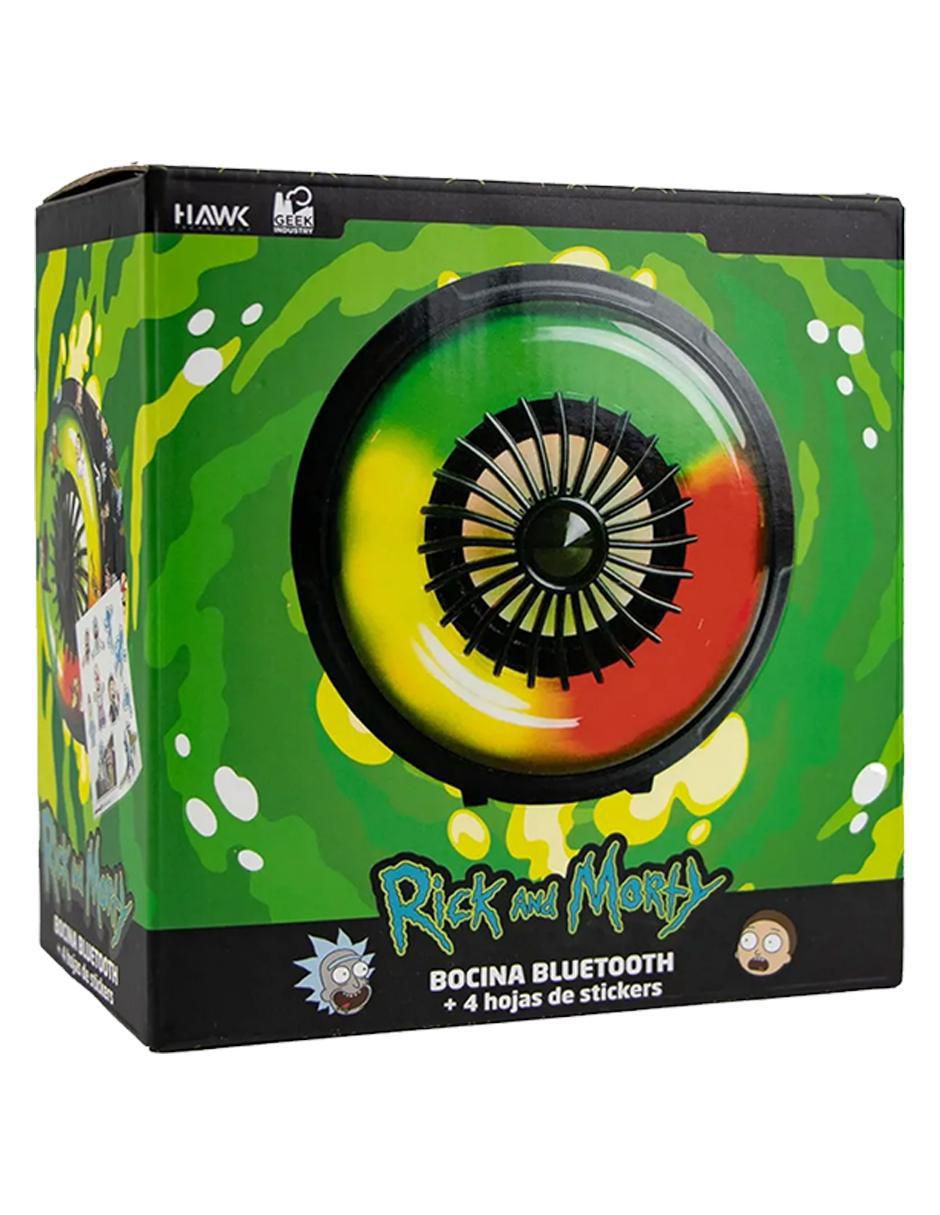 Bocina portátil Rick and Morty Edición Especial bluetooth 4