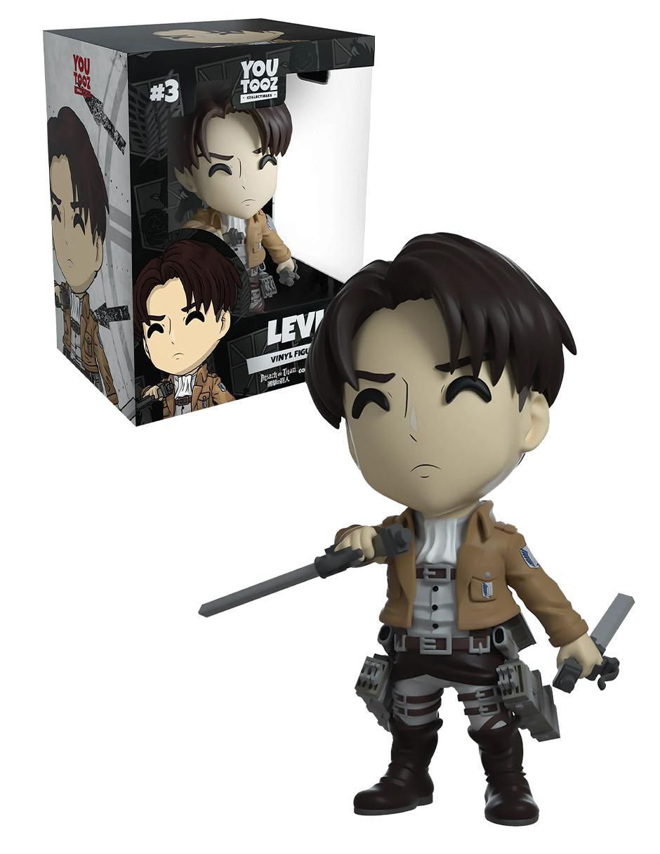 Figura de colección articulada Attack on Titan Levi Ackerman collectors 2