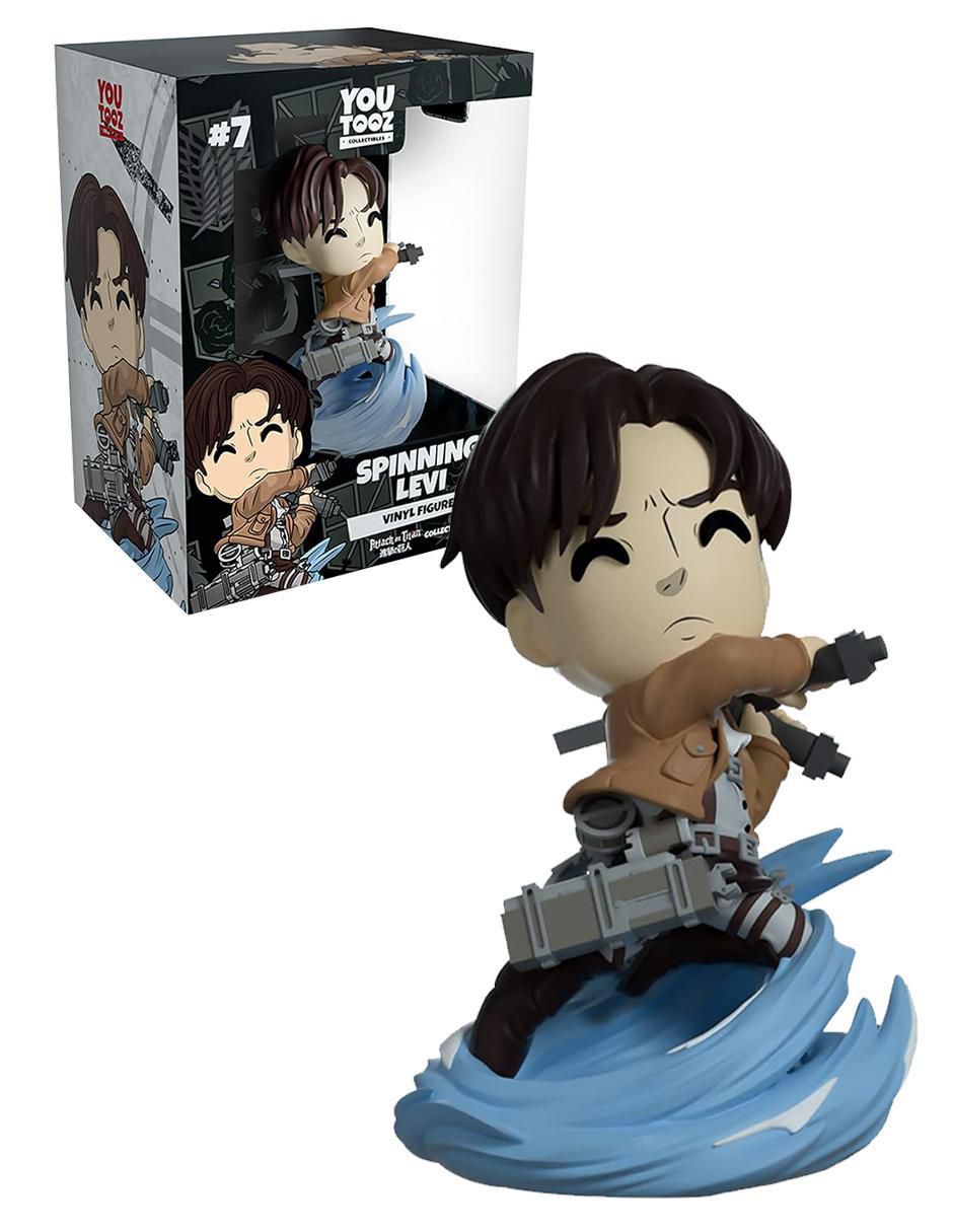Figura de colección articulada Attack on Titan Levi Ackerman collectors 2