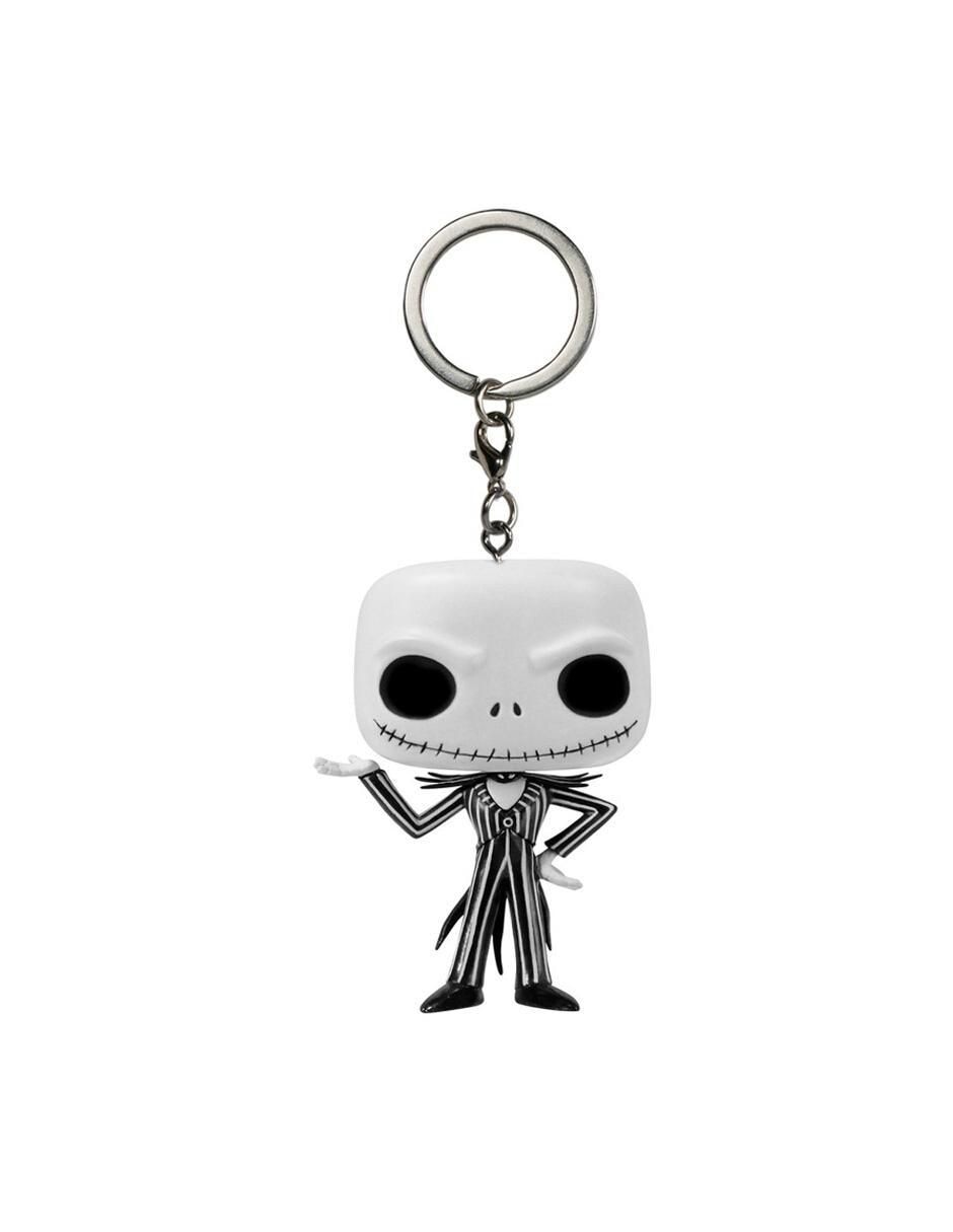 Llavero Pop! Jack Skellington de plástico y metal Llavero Pop! Jack Skellington de plástico y metal