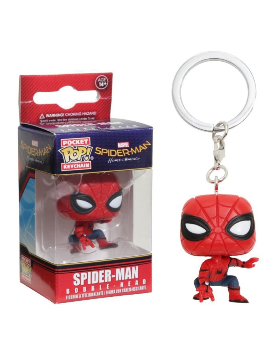 Llavero Pop! Spider-Man de plástico y metal 2