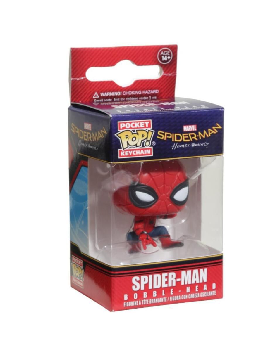 Llavero Pop! Spider-Man de plástico y metal 3