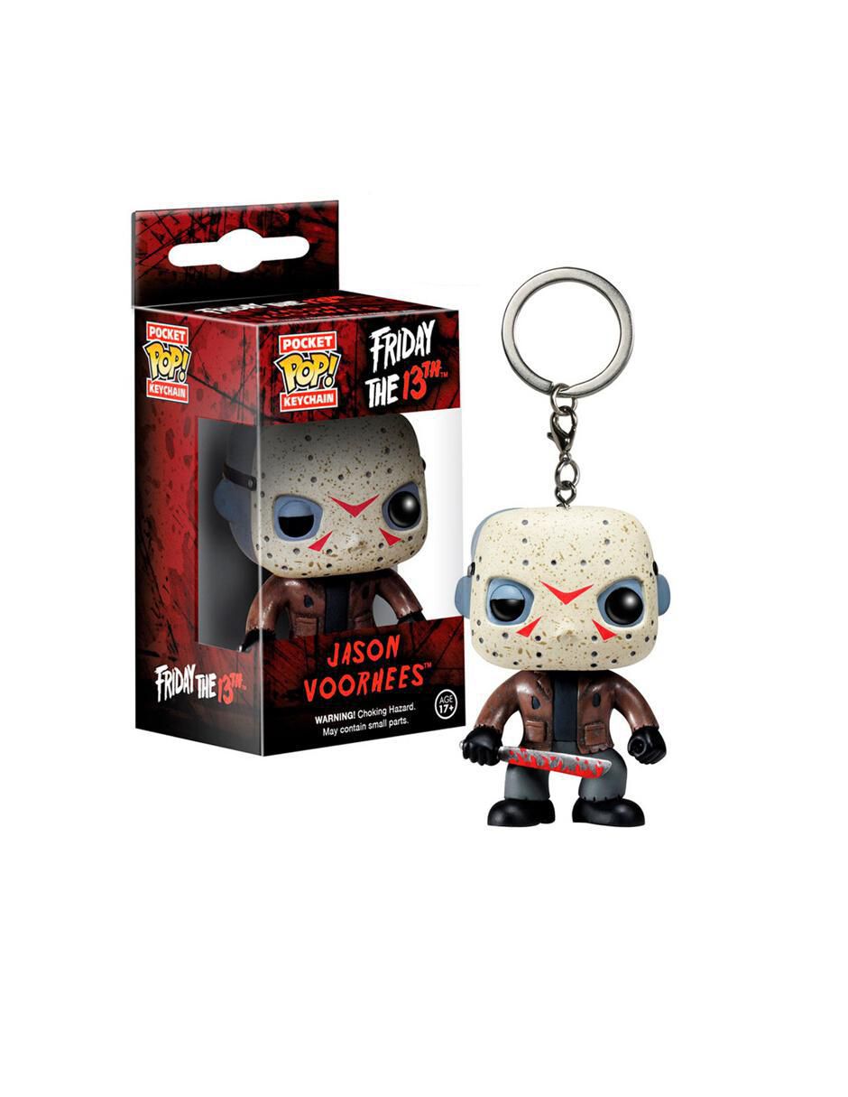 Llavero Jason Voorhees de plástico y metal 2