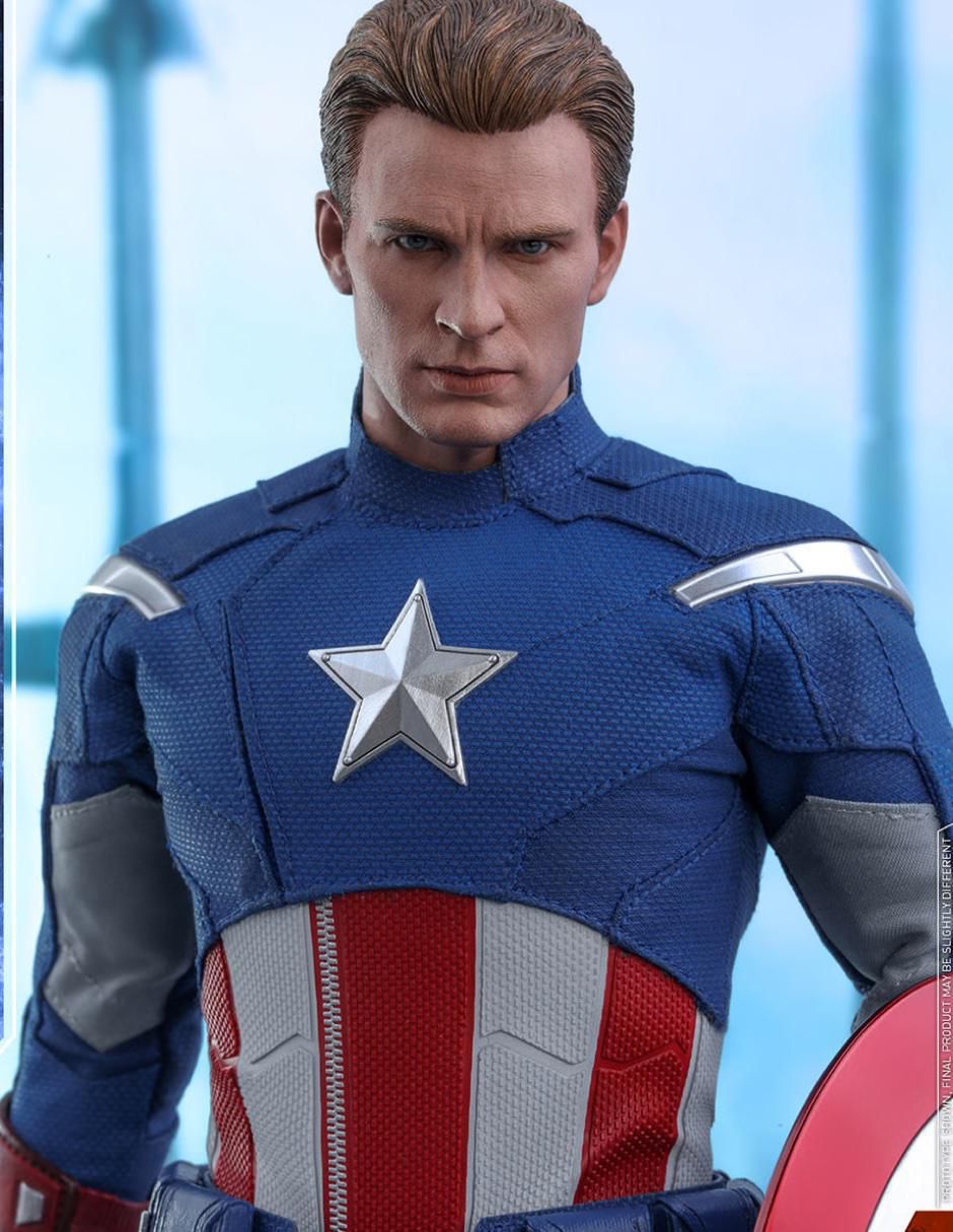 Figura de colección Marvel Avengers Endgame Captain America deluxe