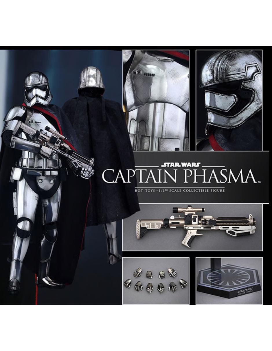 Figura de colección Star Wars Captain Phasma deluxe 2