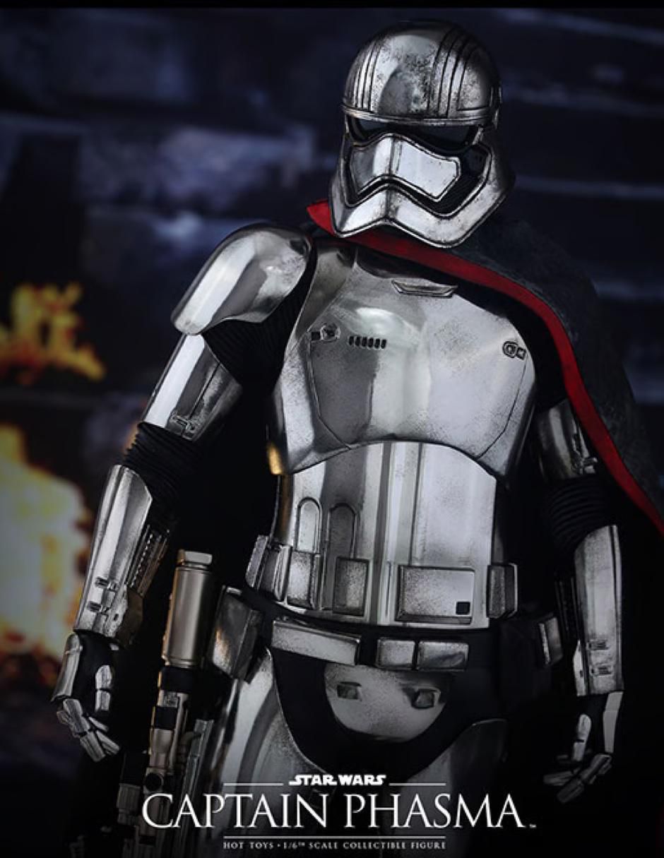 Figura de colección Star Wars Captain Phasma deluxe 4