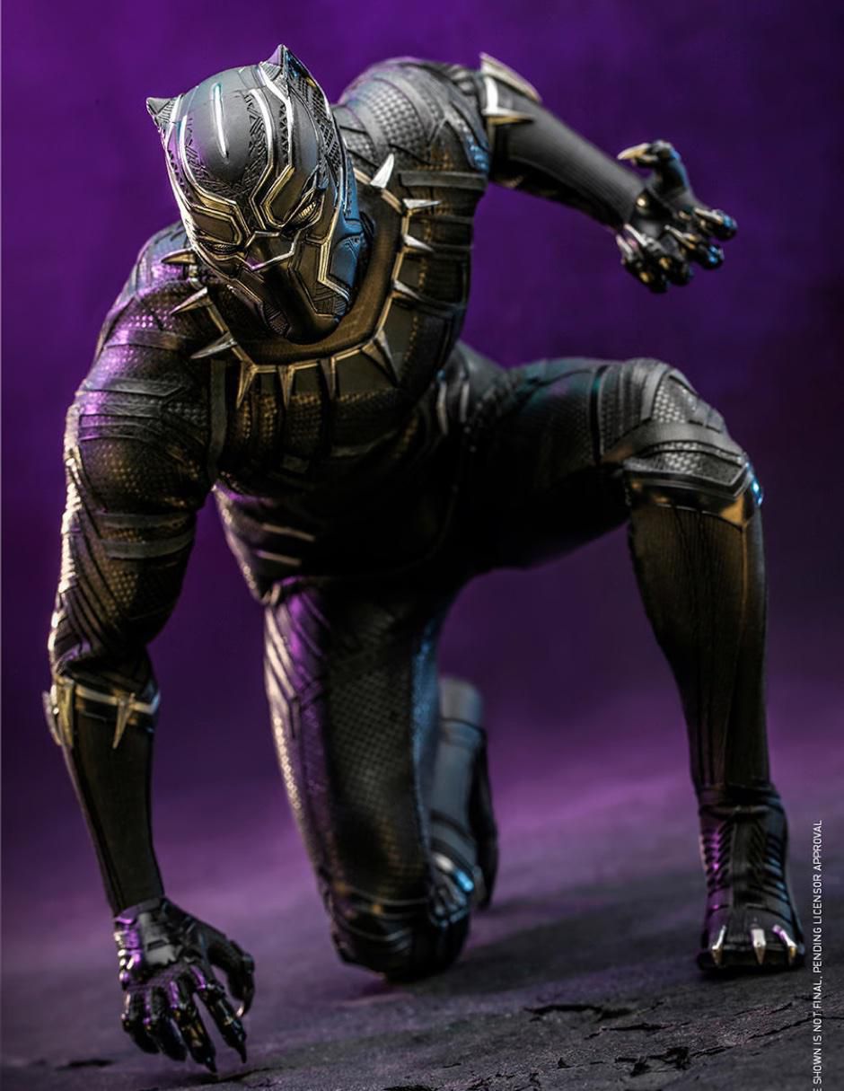 Figura de colección Black Panther: Wakanda Forever Black Panther deluxe 4