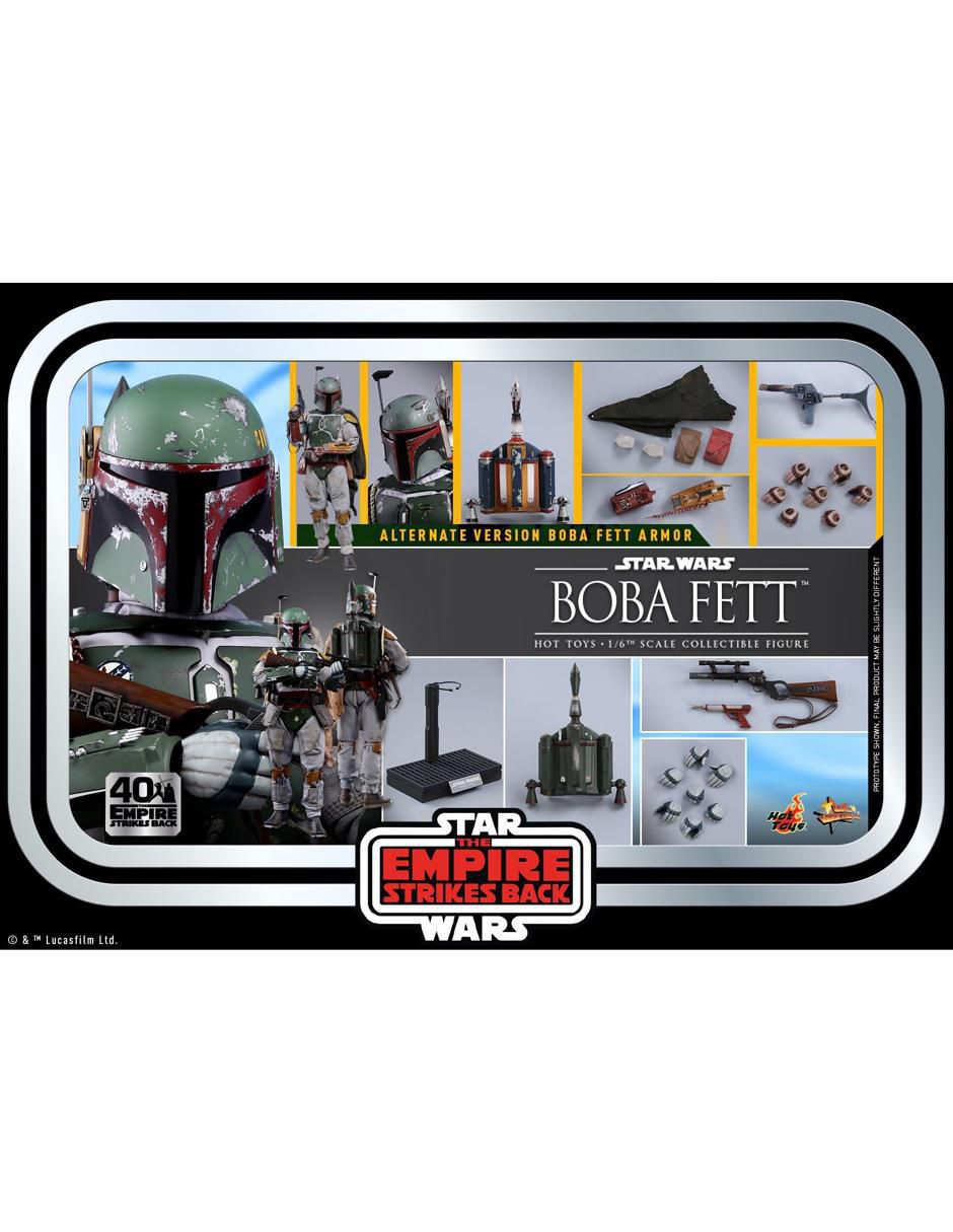 Figura de colección Star Wars The Empire Strikes Back Boba Fett aniversario 2