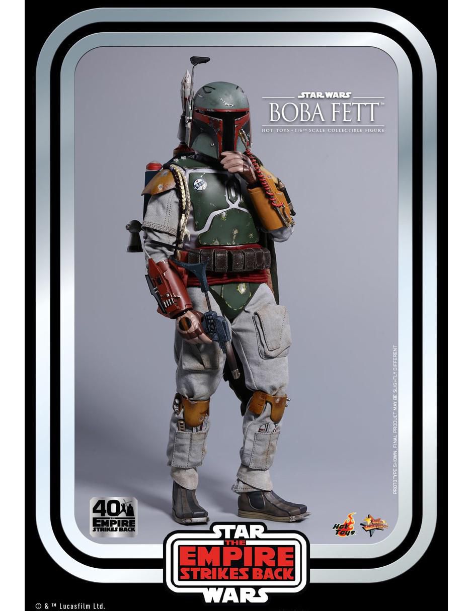 Figura de colección Star Wars The Empire Strikes Back Boba Fett aniversario 5