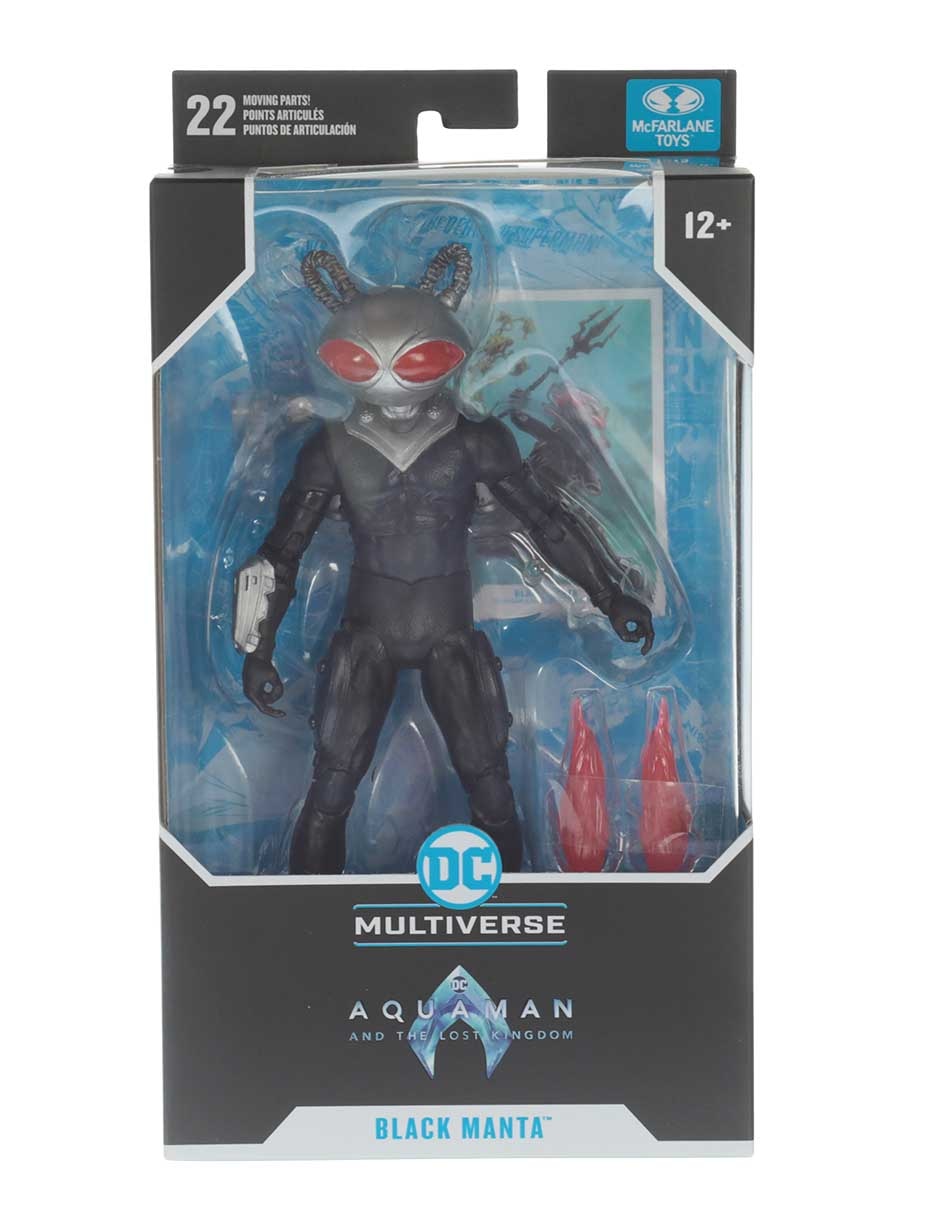 Figura de acción DC Comics Black Manta deluxe 4