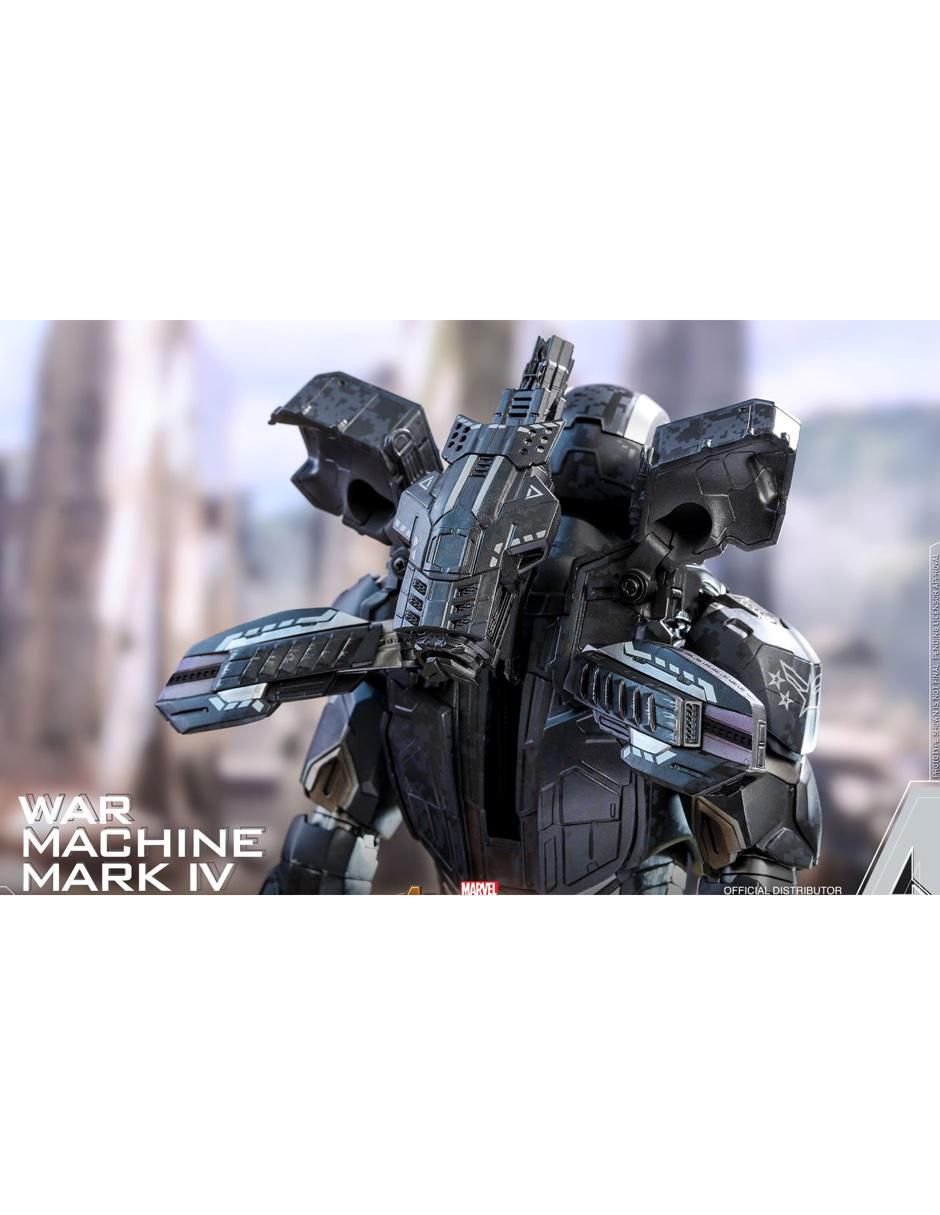 Figura de colección Marvel Avengers Endgame War Machine especial con luz 3