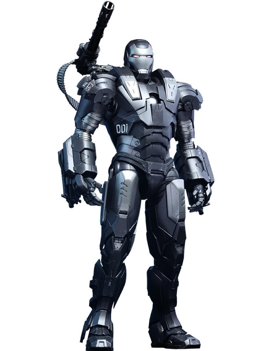 Figura de colección Marvel Studios: Iron Man War Machine deluxe con luz 1