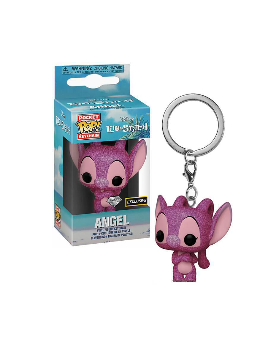 Llavero Ángel de plástico y metal 2
