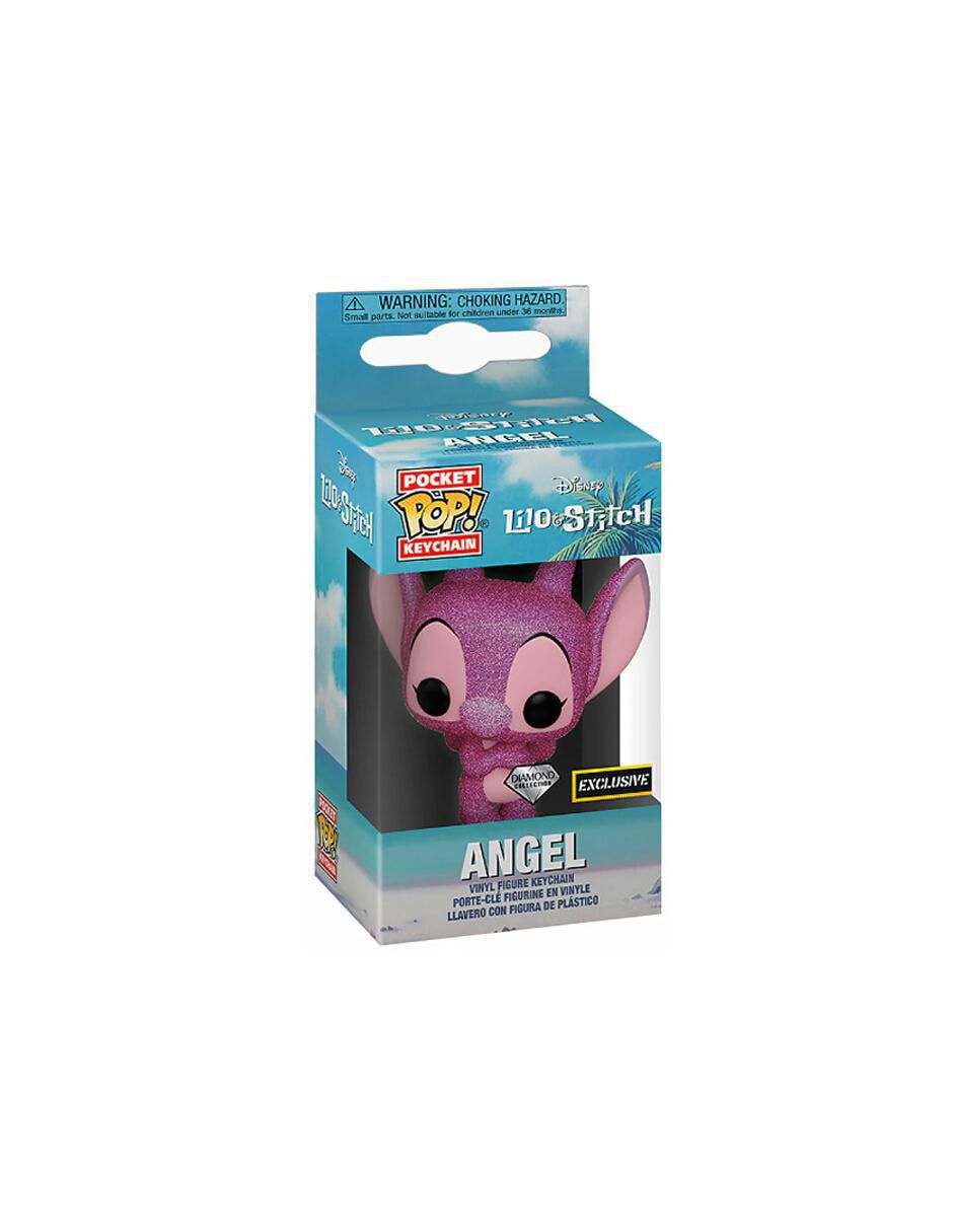 Llavero Ángel de plástico y metal 3