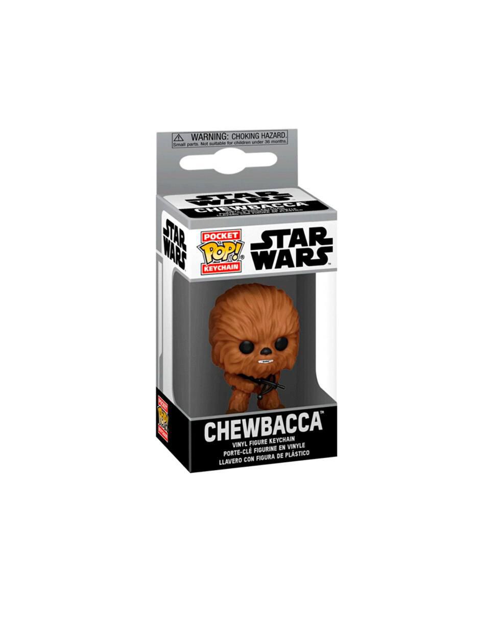 Llavero Chewbacca de plástico y metal 2