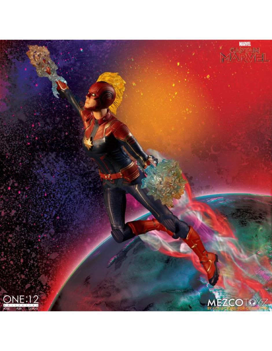 Figura de colección Marvel: Avengers Captain Marvel deluxe 4