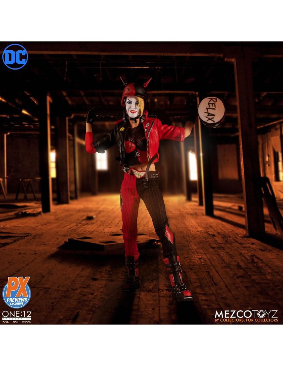 Figura de colección DC Comics Harley Quinn chase 3