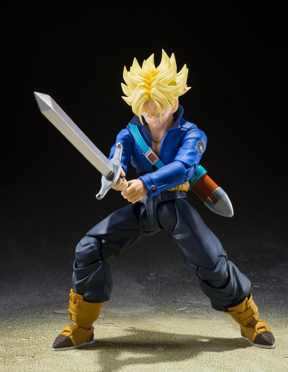 Figura de colección Dragon Ball Z Trunks deluxe 5