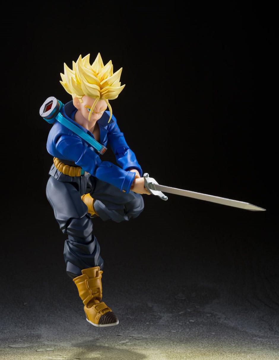 Figura de colección Dragon Ball Z Trunks deluxe 9