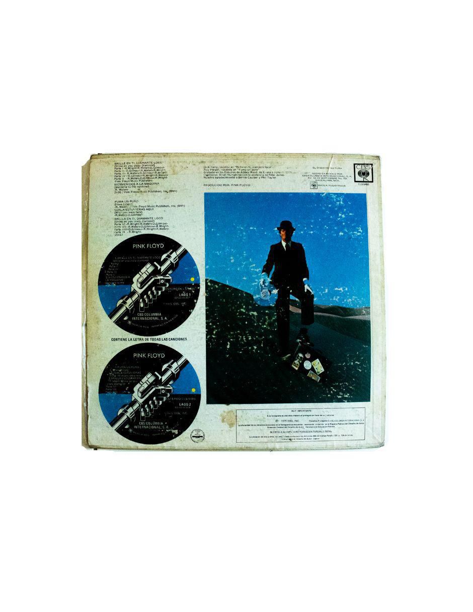 Disco vinilo autografiado Ídolos de Pink Floyd