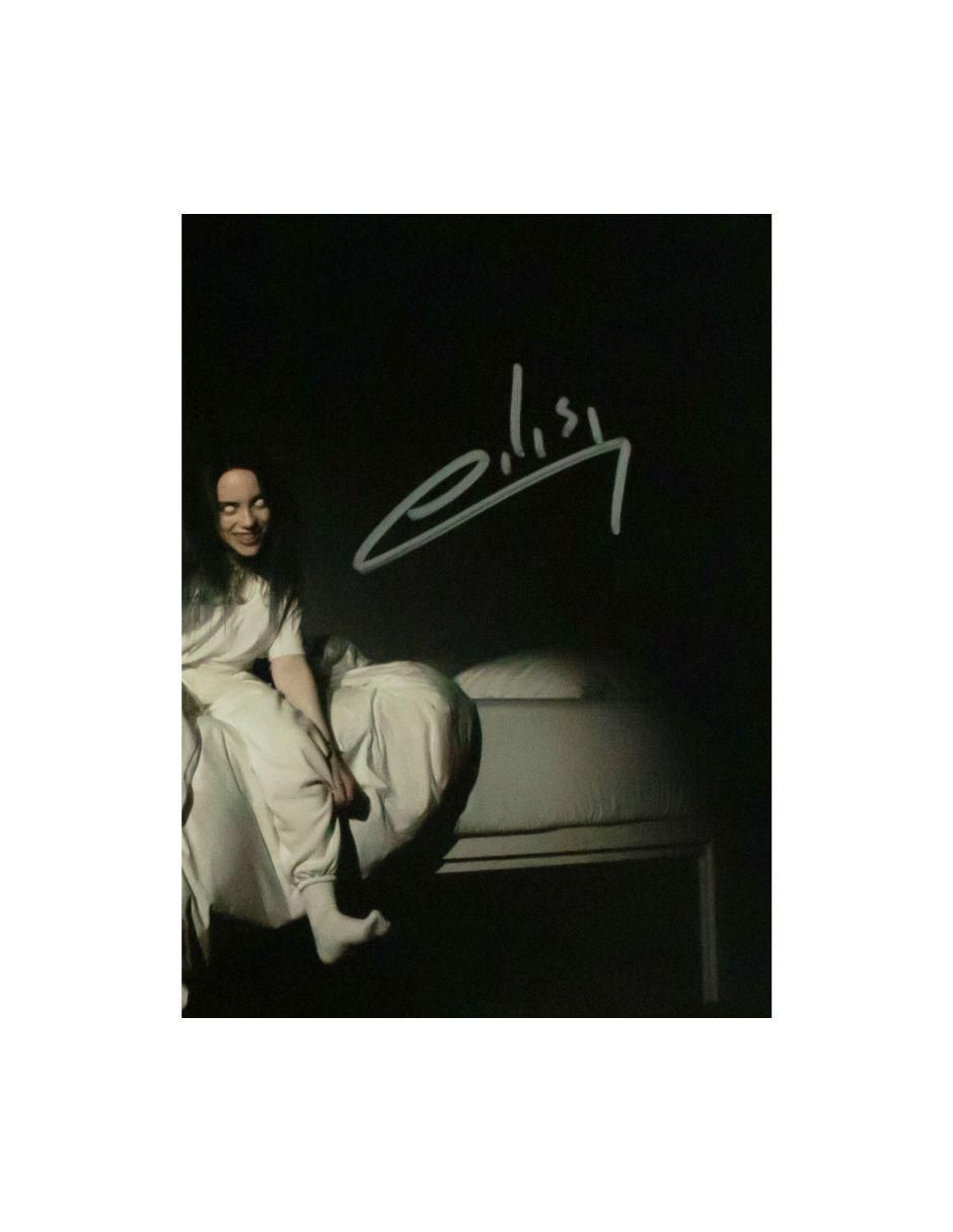 Disco vinyl autografiado Idolos Billie Eilish