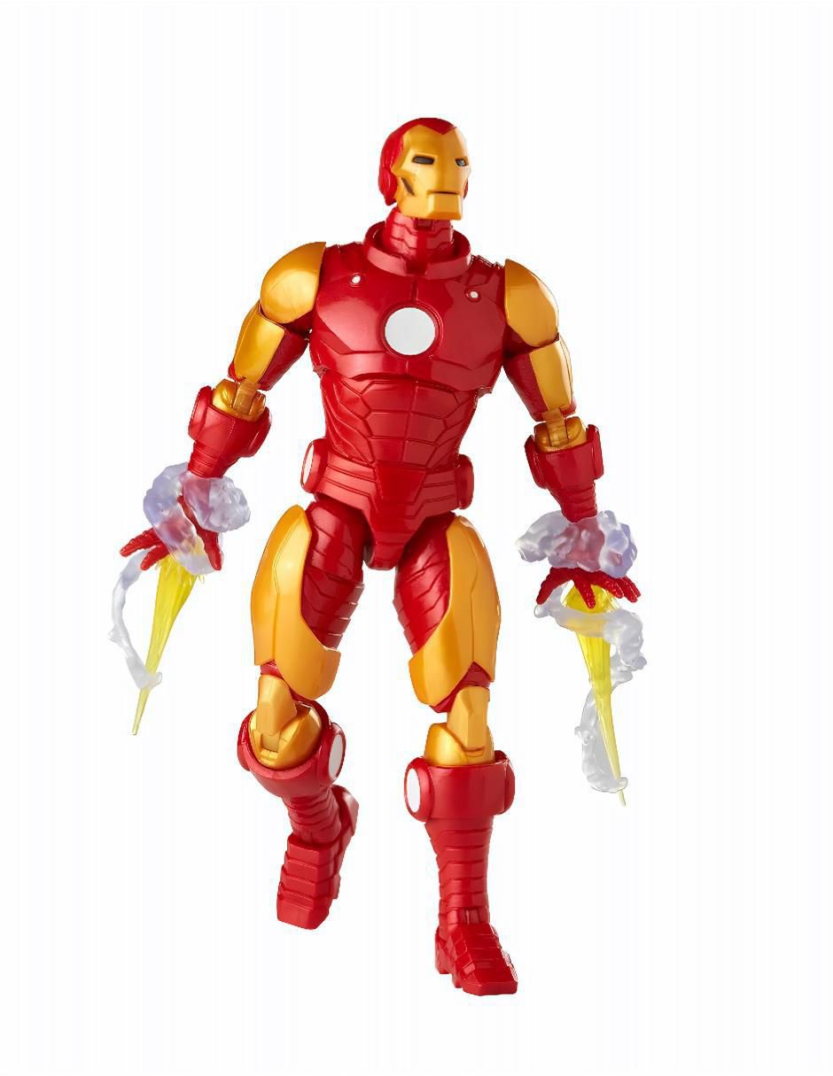 Figura de colección Marvel: Legends Series Iron Man articulado 4
