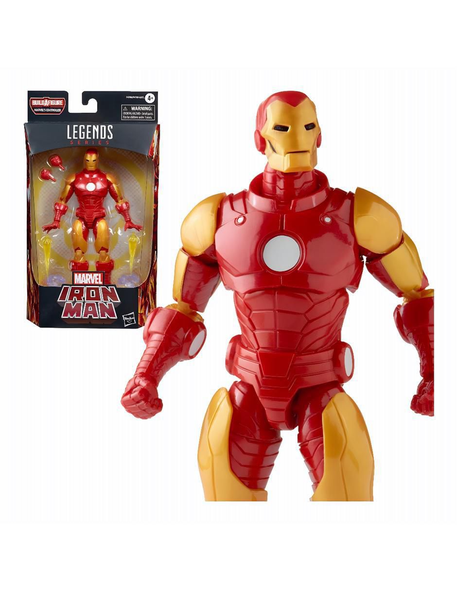 Figura de colección Marvel: Legends Series Iron Man articulado 5