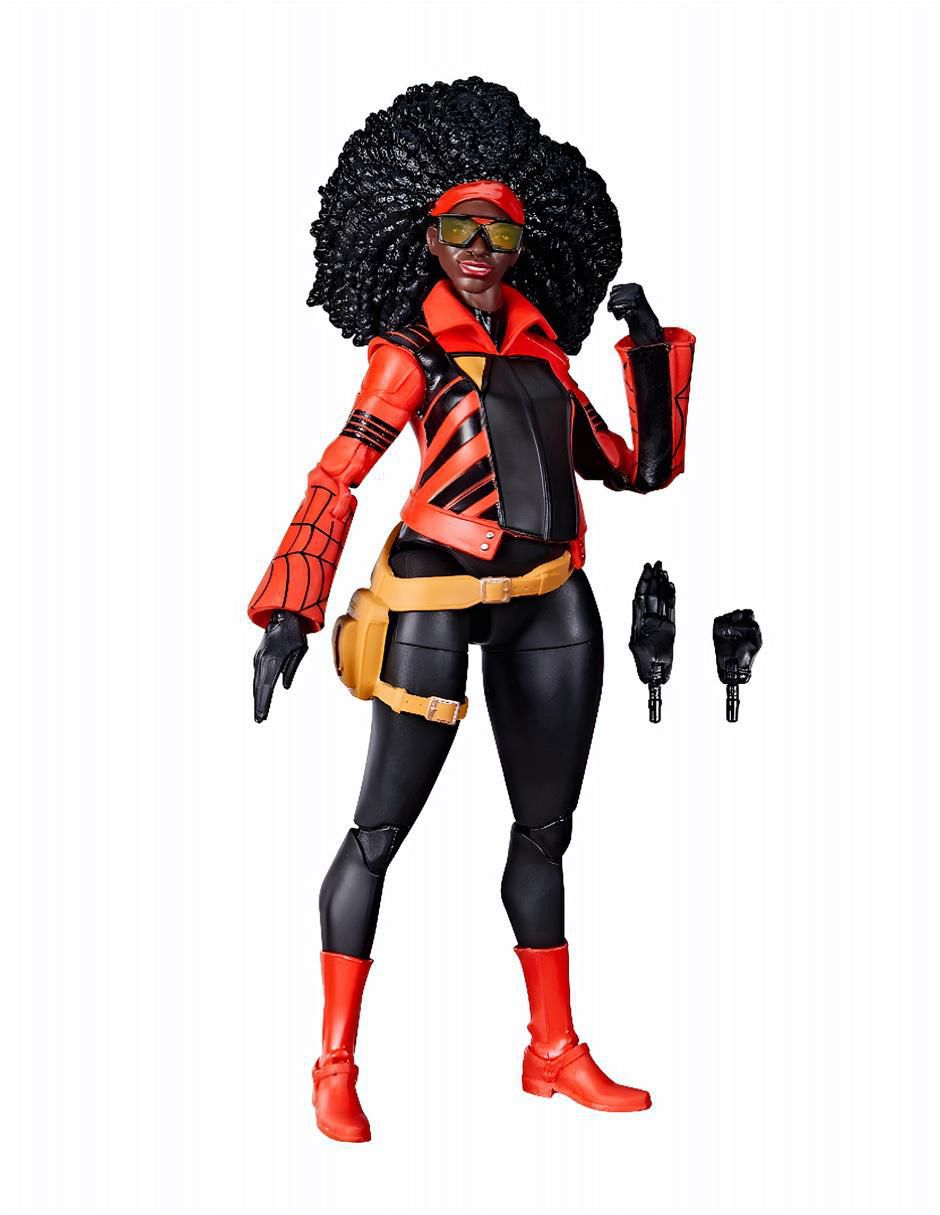 Figura de colección Spider-Man Across the Spiderverse Spider-Woman (Jessica Drew) collectors 3