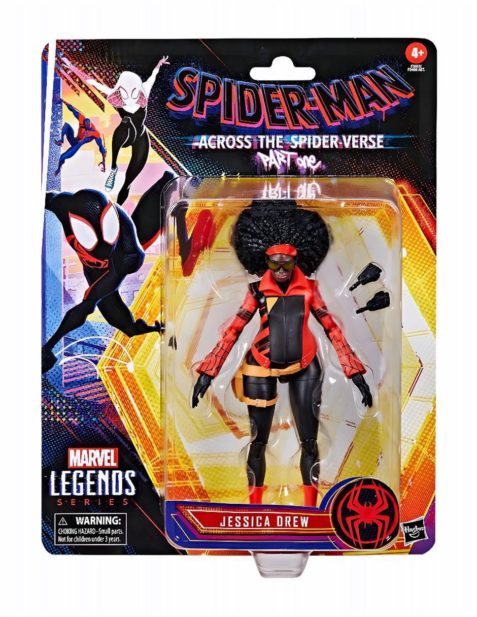 Figura de colección Spider-Man Across the Spiderverse Spider-Woman (Jessica Drew) collectors 5