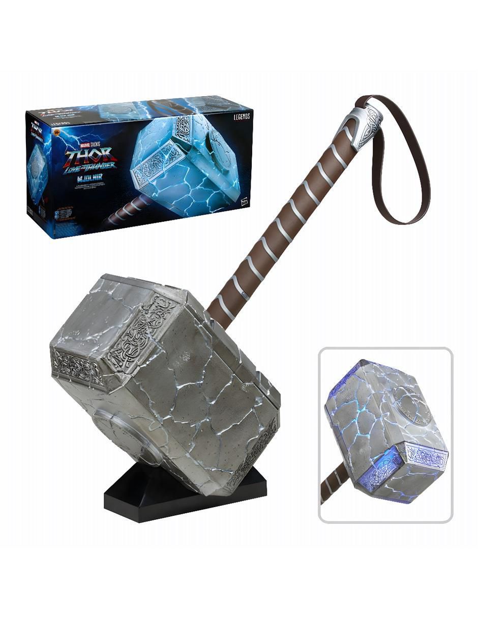 Figura de colección Marvel: Legends Series Thor Love and Thunder con luz articulado 2