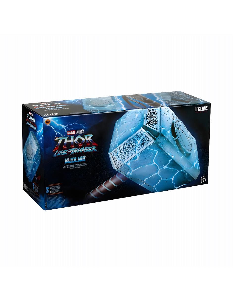 Figura de colección Marvel: Legends Series Thor Love and Thunder con luz articulado 7