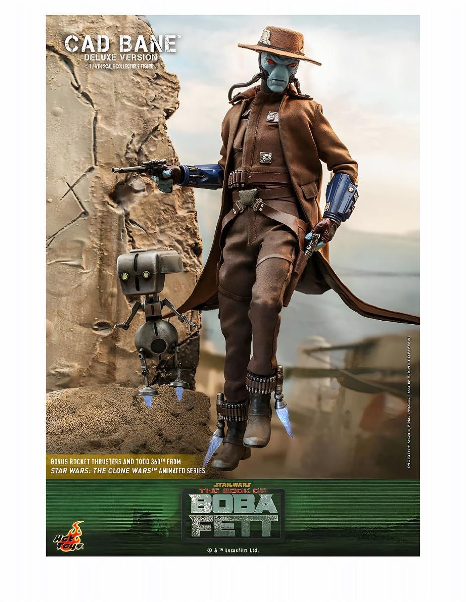 Figura de colección Star Wars Cad Bane deluxe 6