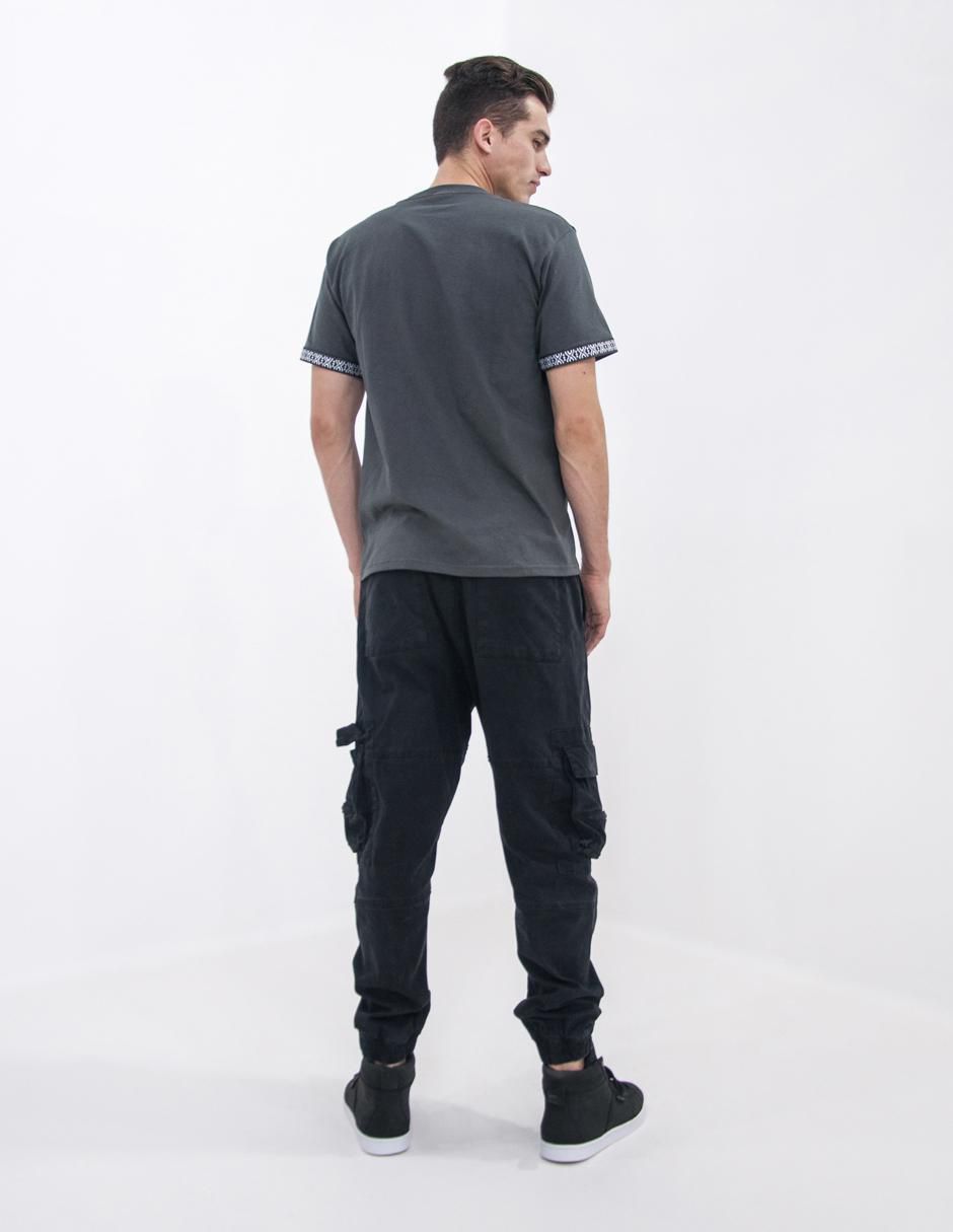 Playera cuello redondo para hombre 2